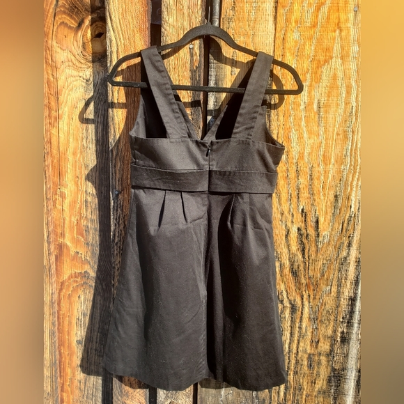 Y2K LITTLE BLACK DRESS - ELLE - SIZE 4 - BLACK - Picture 2 of 4